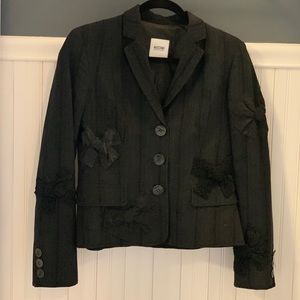Moschino Black Bow Blazer